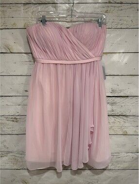 Donna Morgan Pink Strapless Dress Nordstrom NWT Size 10